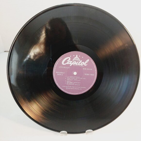 Bob Seger & The Silver Bullet Band ~ 'Live' Bullet (Vinyl LP, 1976) gatefold - Picture 6 of 7